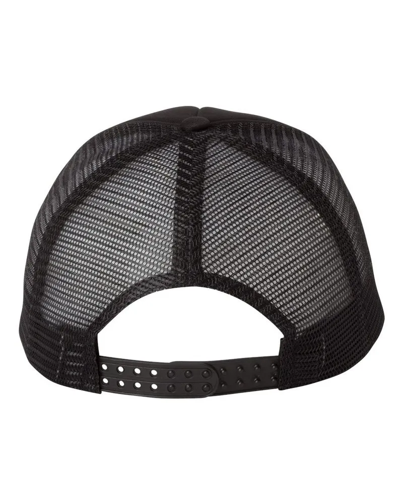 토니 𝙃𝘼𝙒𝙆 ˢᵀᴬ Trucker Hat Black/Silver