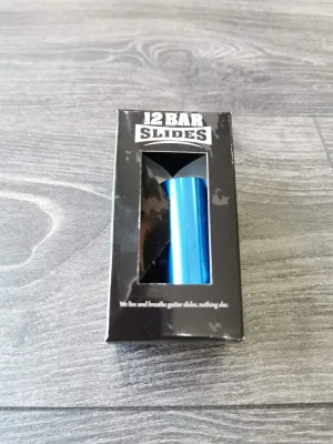 12 Bar Slides Long Large Aluminium New Orleans Blue