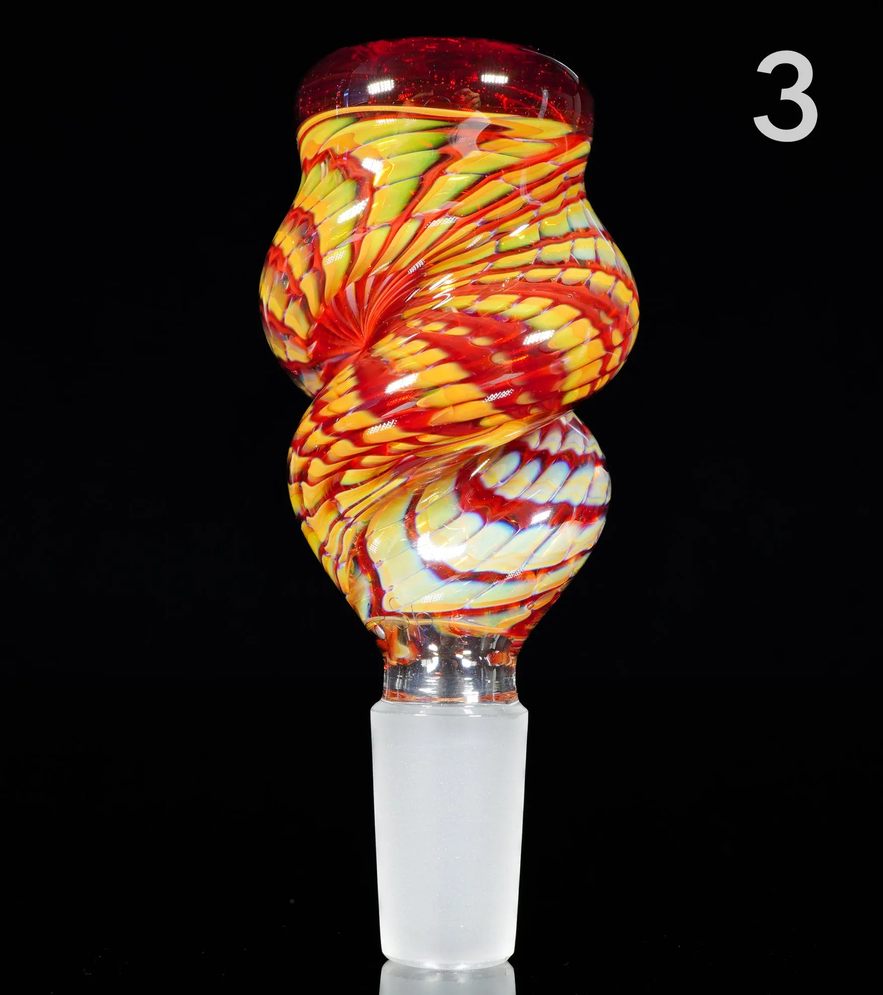 14mm Ginger Twisted Slides