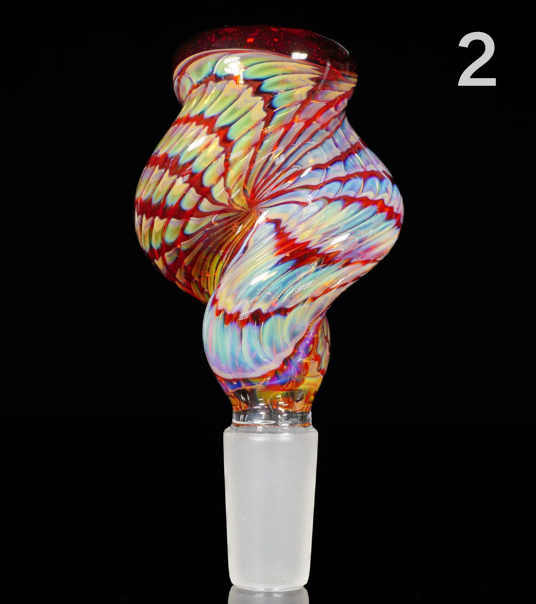 14mm Ginger Twisted Slides