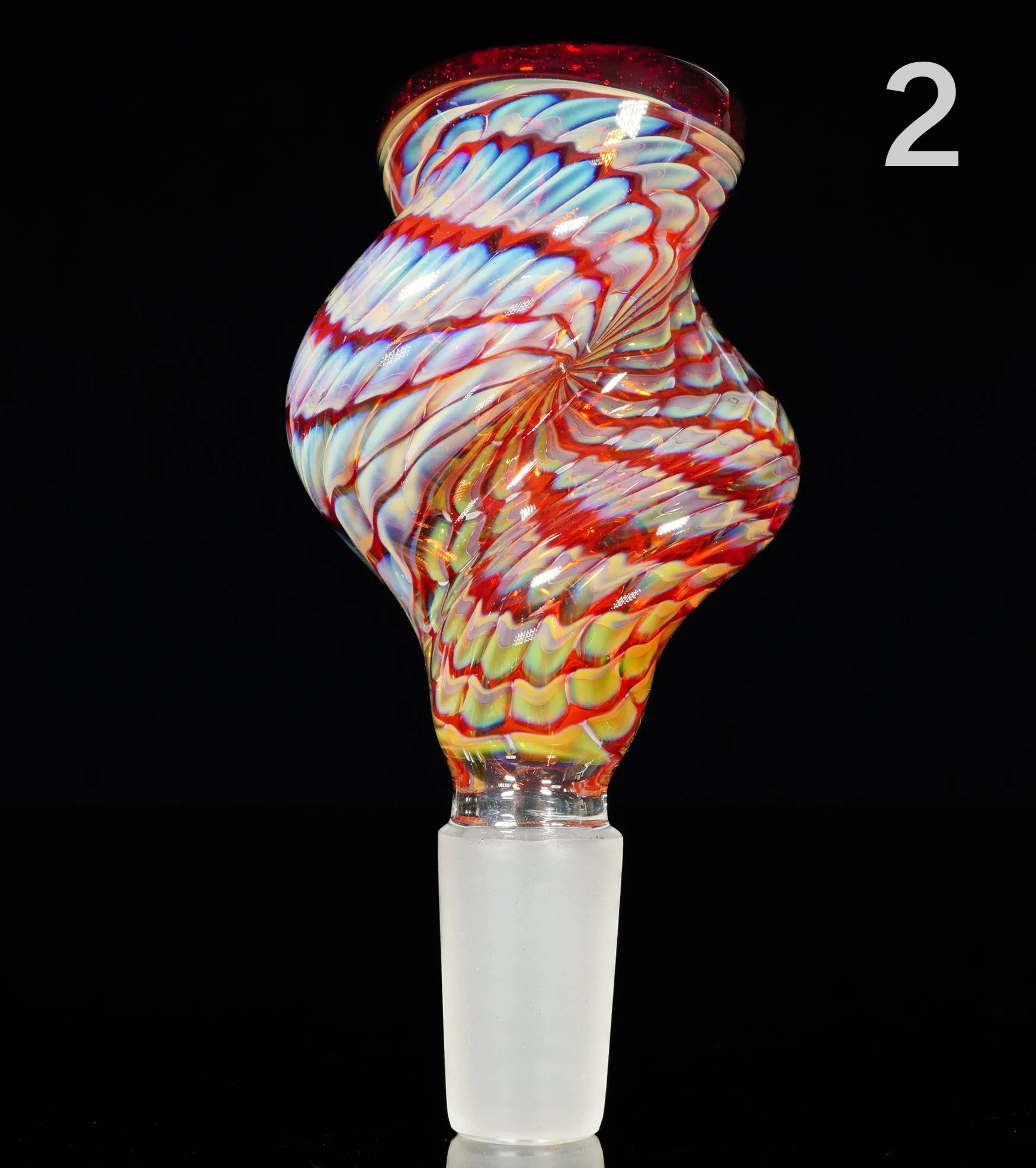 14mm Ginger Twisted Slides