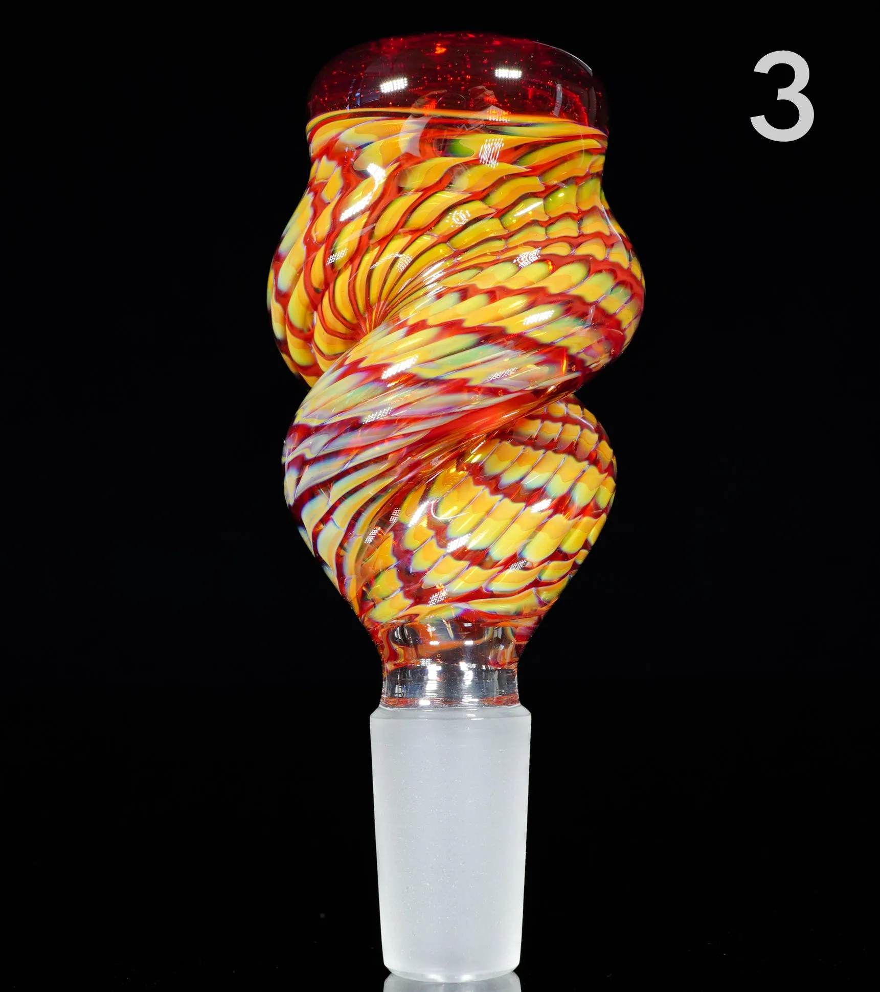 14mm Ginger Twisted Slides