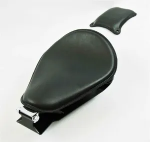 1985-2016 Honda Rebel 250 Spring Seat P-Pad Mounting Bobber Kit Black Pleather b