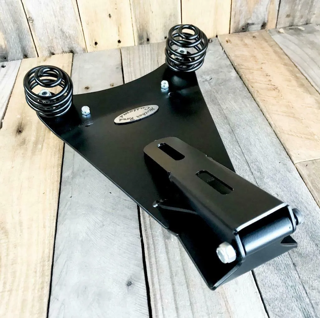 1985-2016 Honda Rebel 250 Spring Seat P-Pad Mounting Bobber Kit Smooth Black pcs