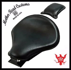 1985-2016 Honda Rebel 250 Spring Seat P-Pad Mounting Bobber Kit Smooth Black pcs