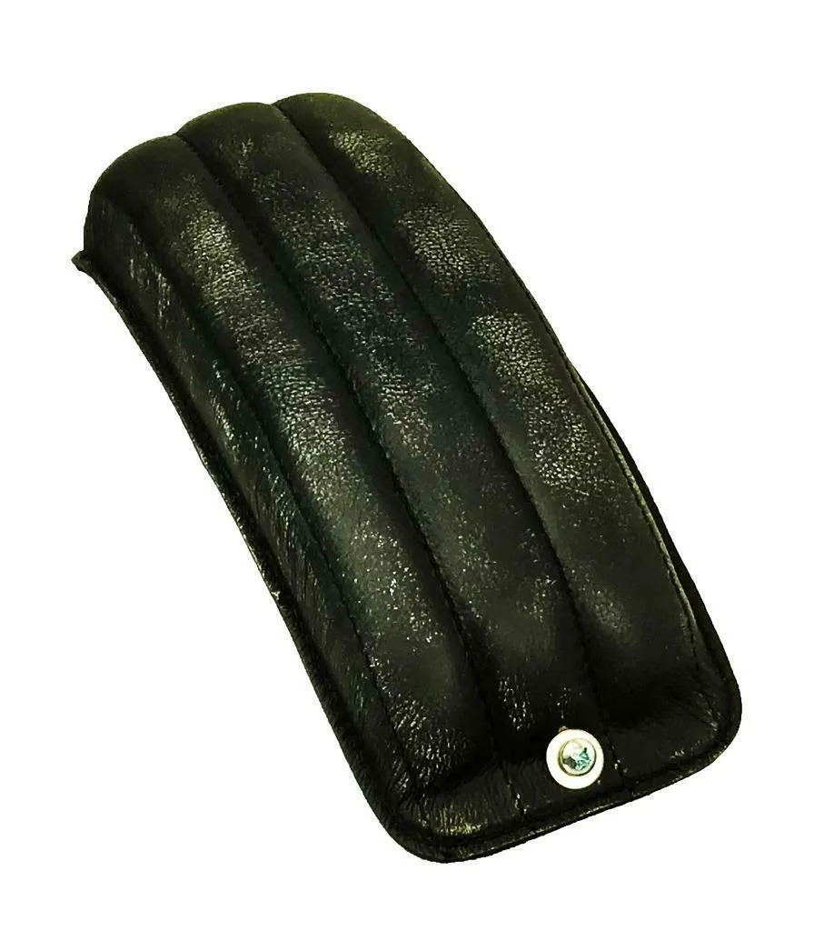 2010-2022 Harley Sportster Seat Passenger Black Distress Leather Tuck Roll P-Pad