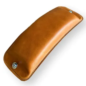 2018-2025 Harley Softail Passenger Seat P-Pad Tan Leather Mother Road Customs