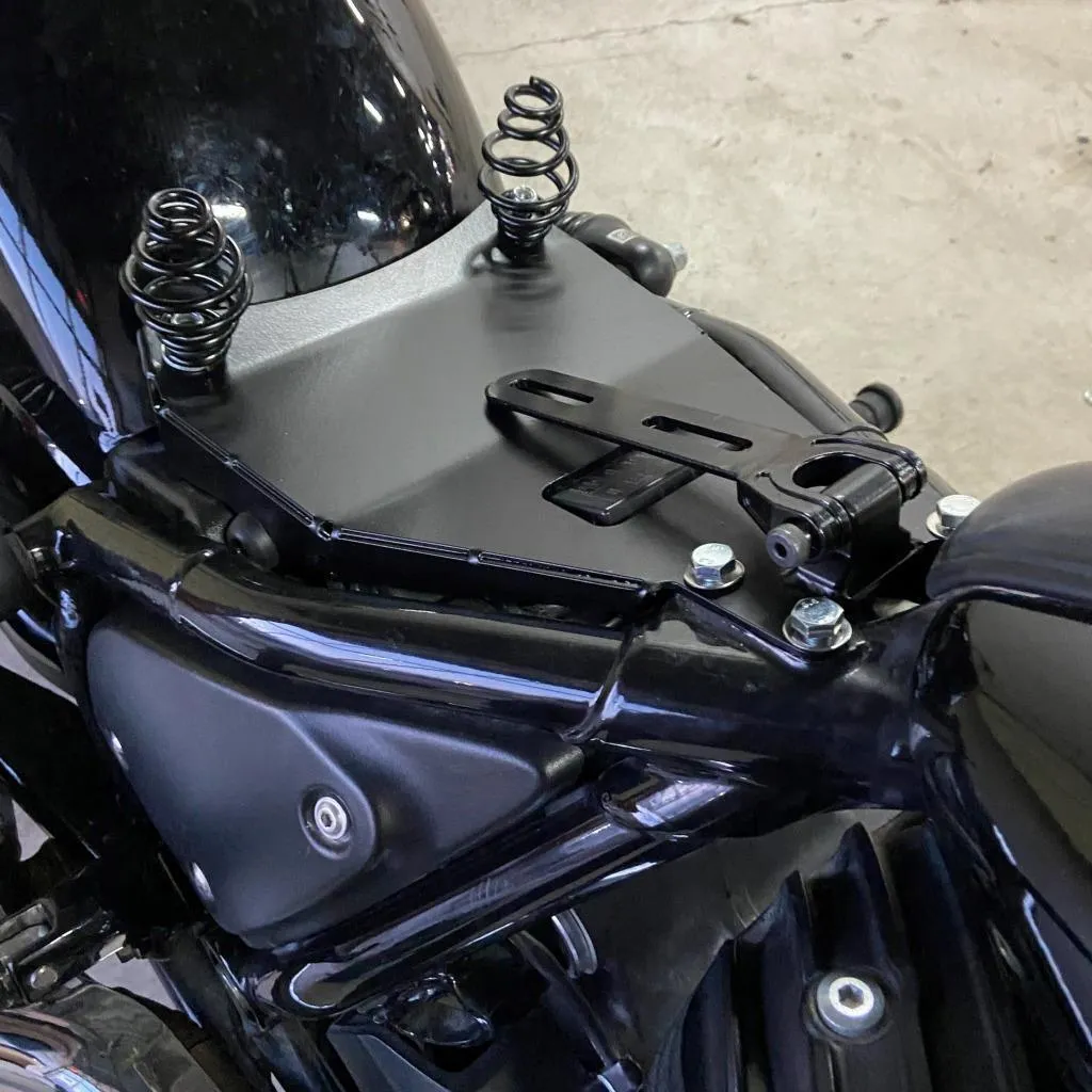 2022-2025 Indian Chief Dark Horse Spring Seat Mounting Kit Tan Diamond Window