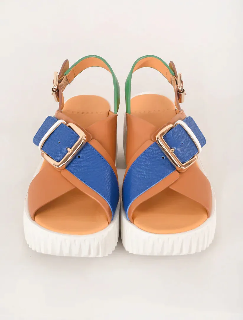 4CCCCEES  Plia Juno Sandal in Tan (Size 39)