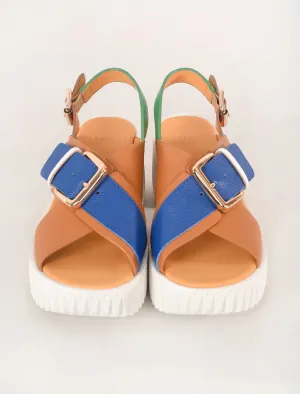 4CCCCEES  Plia Juno Sandal in Tan (Size 39)