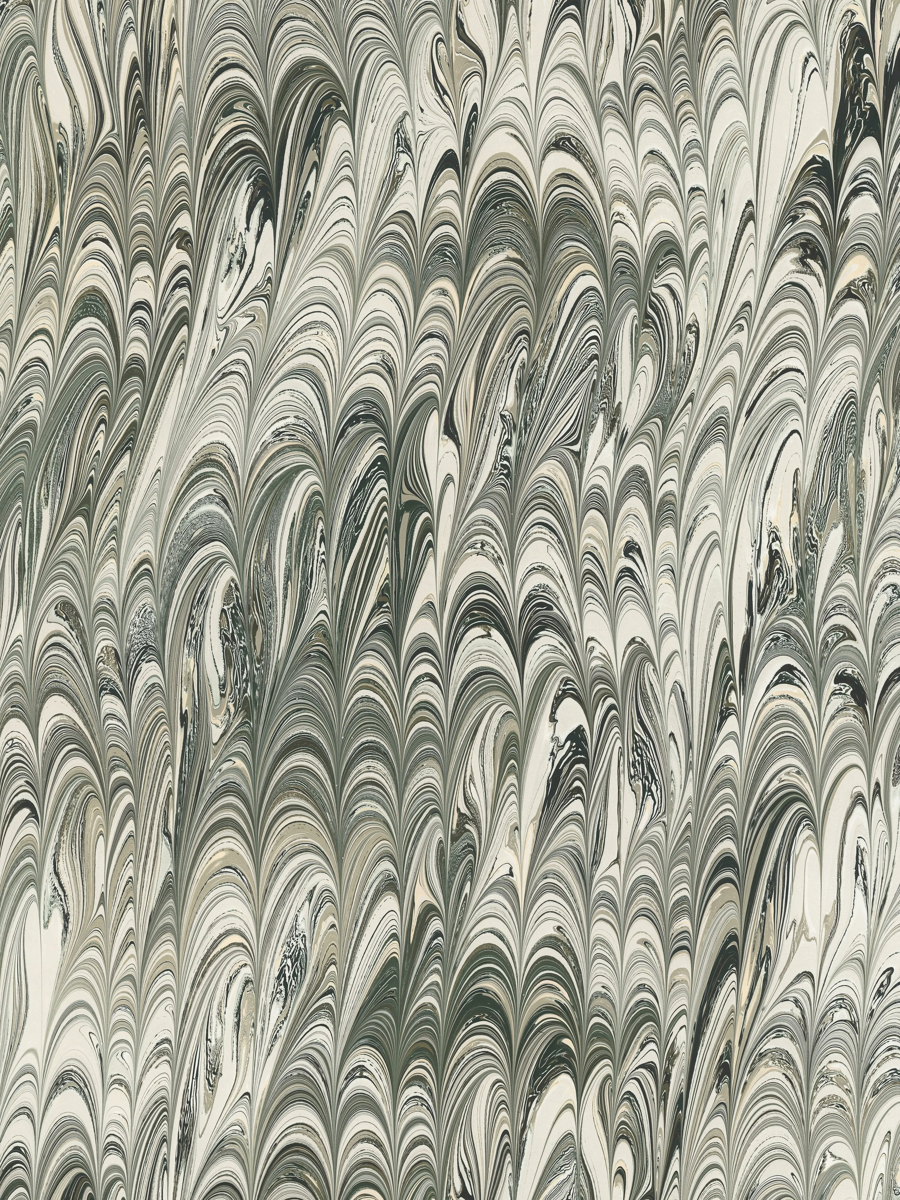 ABACUS WALLPAPER / MOSS AGATE LIGHT
