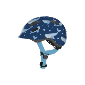 Abus Smiley 2.0 Kids Helmet - Blue Whale