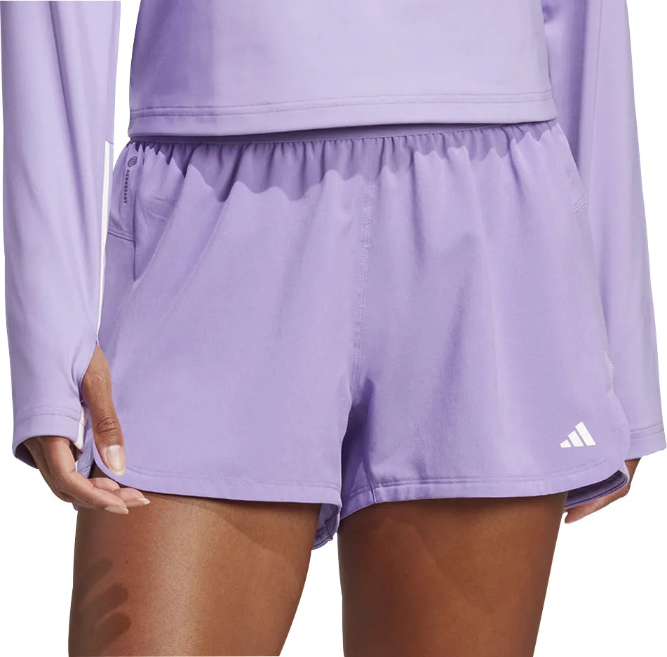 adidas Hyperglam Pacer Womens Training Shorts - Purple