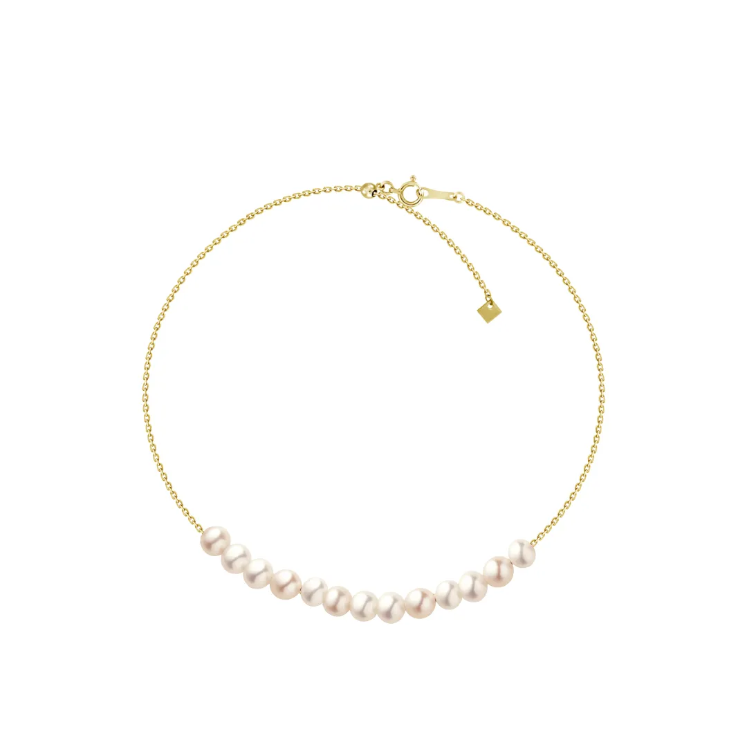 Adjustable Pearl Bracelet