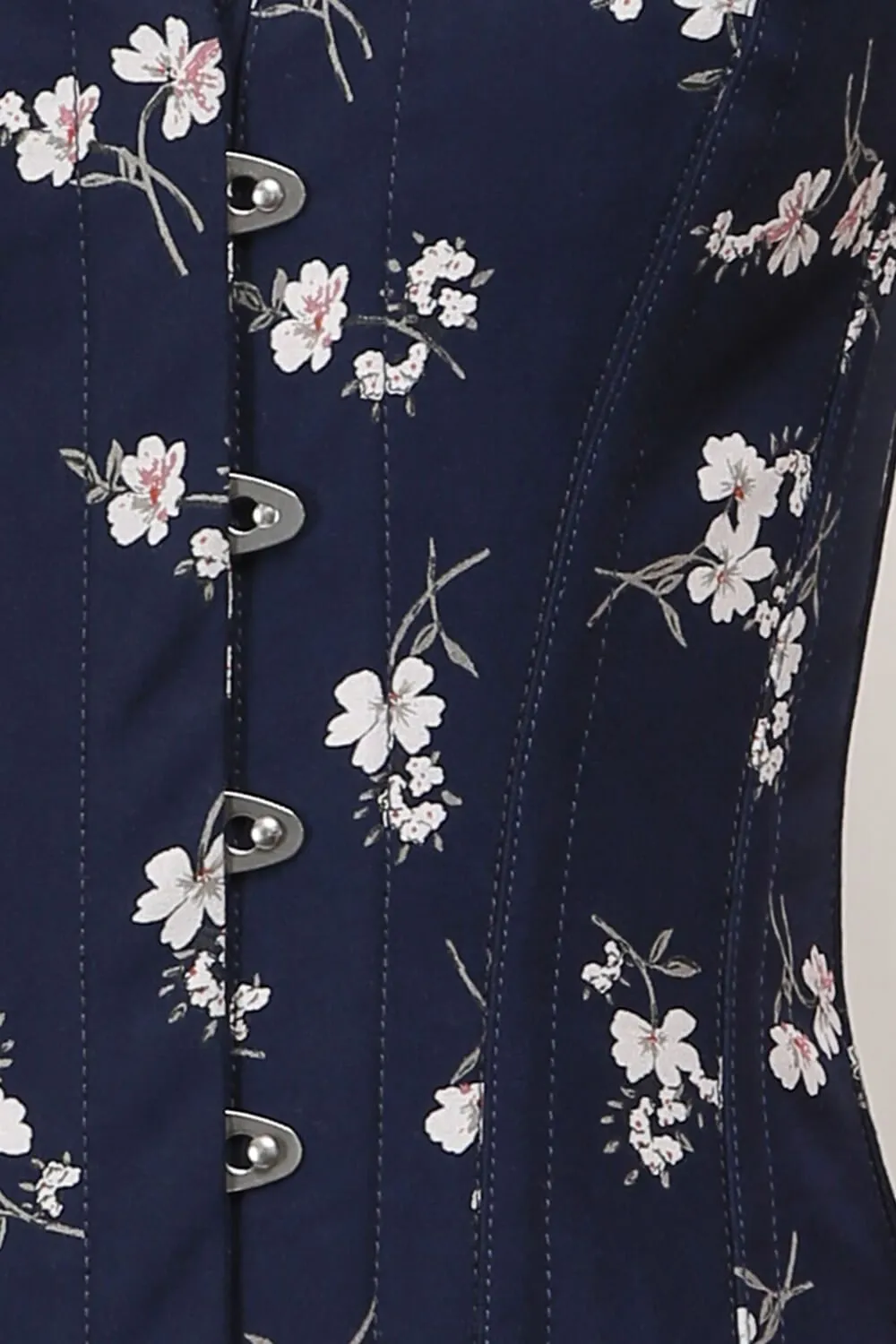Adrienne Custom Made Floral Print Summer Corset