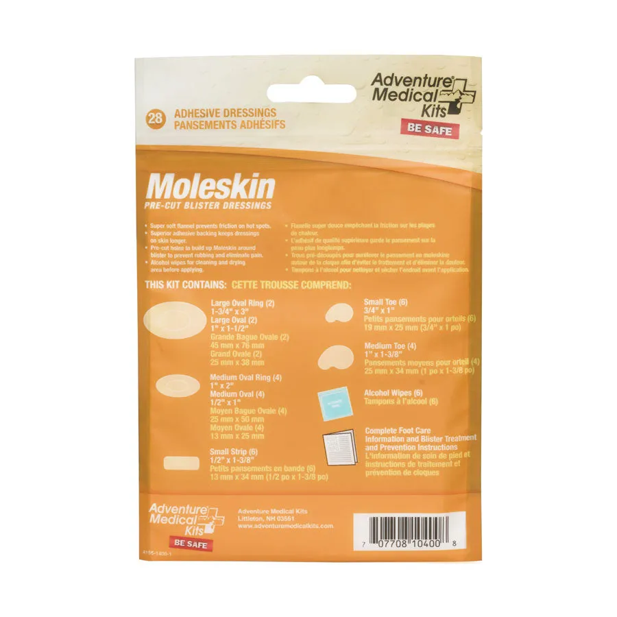 Adventure Medical Kits Moleskin Pre-Cut Blister Dressings