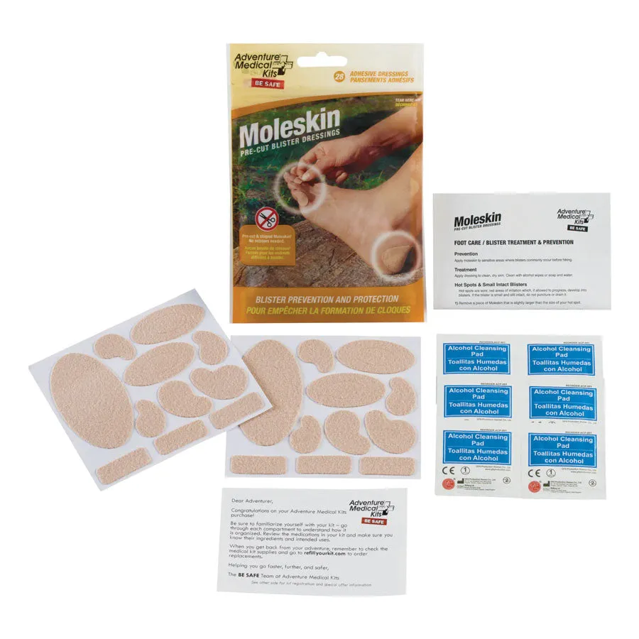 Adventure Medical Kits Moleskin Pre-Cut Blister Dressings