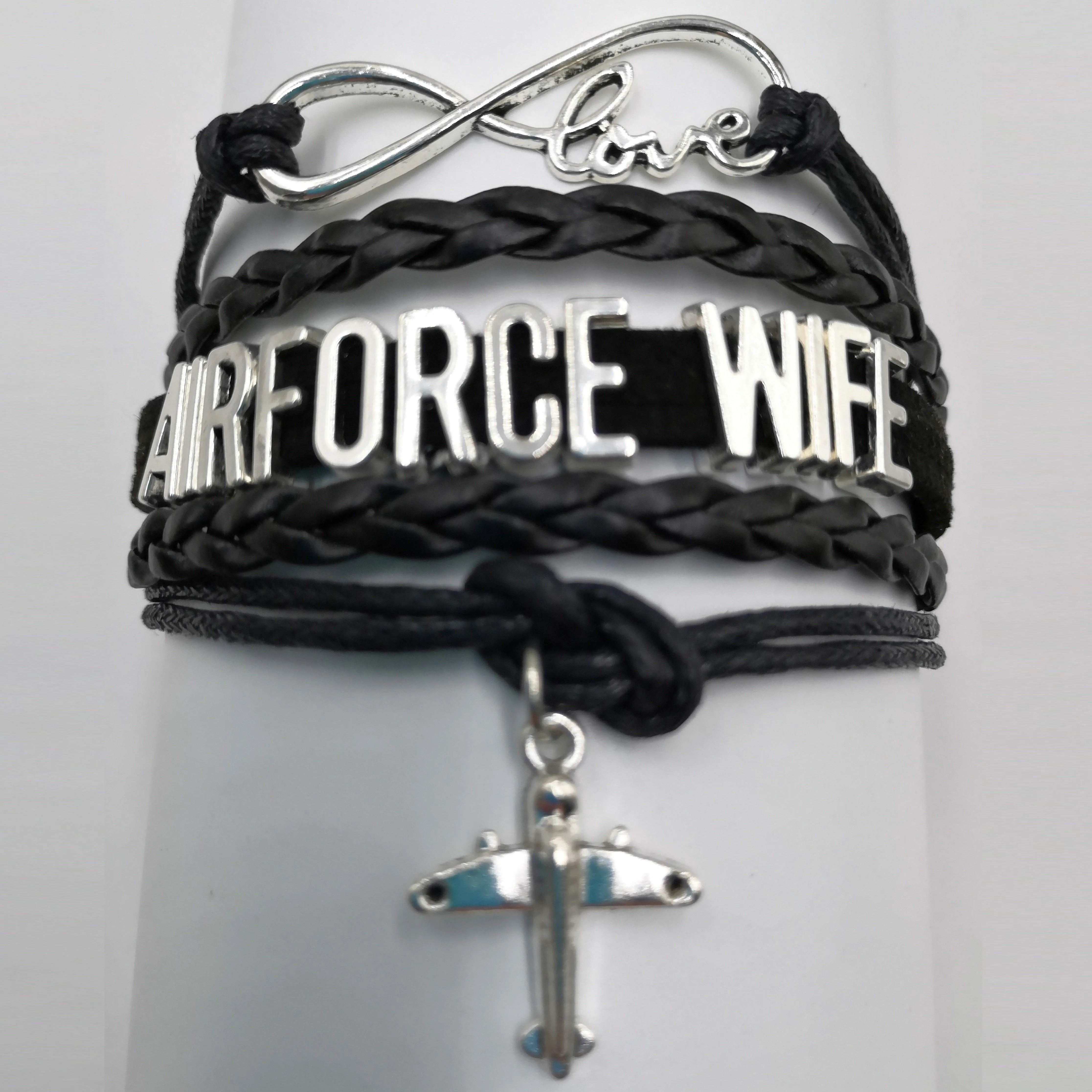 Air Force Charm Bracelet - For Moms & Wives
