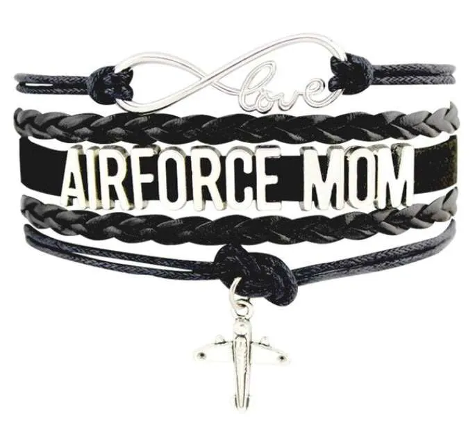 Air Force Charm Bracelet - For Moms & Wives