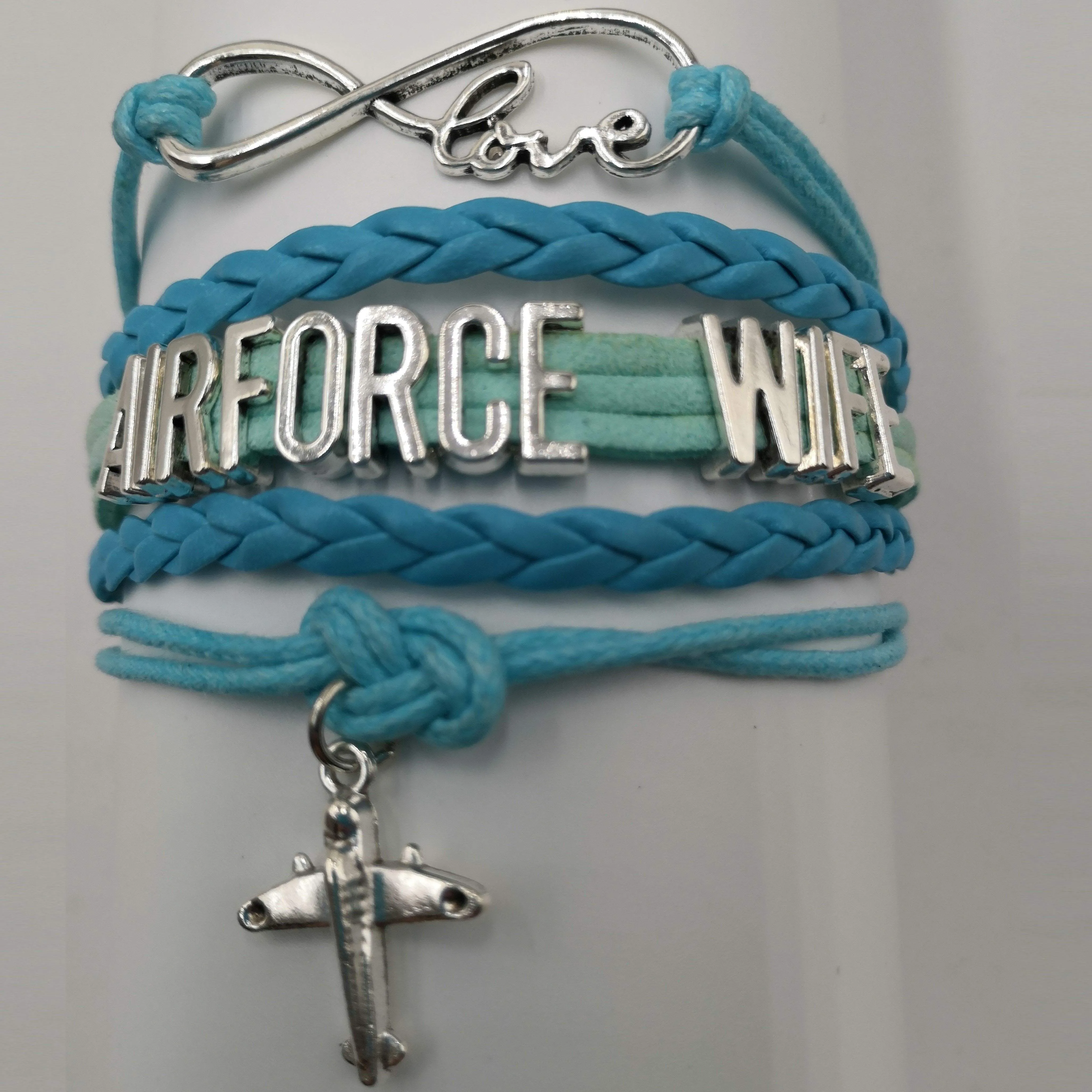 Air Force Charm Bracelet - For Moms & Wives