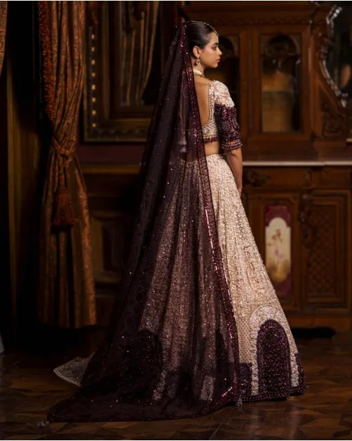 Alida bridal lehenga set