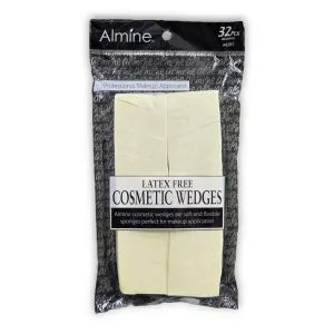 Almine Latex-Free Cosmetic Wedges (32 pcs)