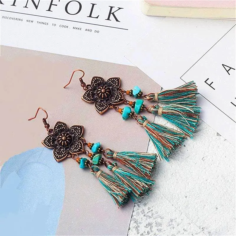 Aruba Tassel Earrings