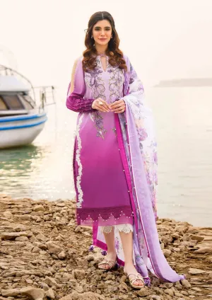 Asifa Nabeel 3Pcs Digital Lawn Printed Q638