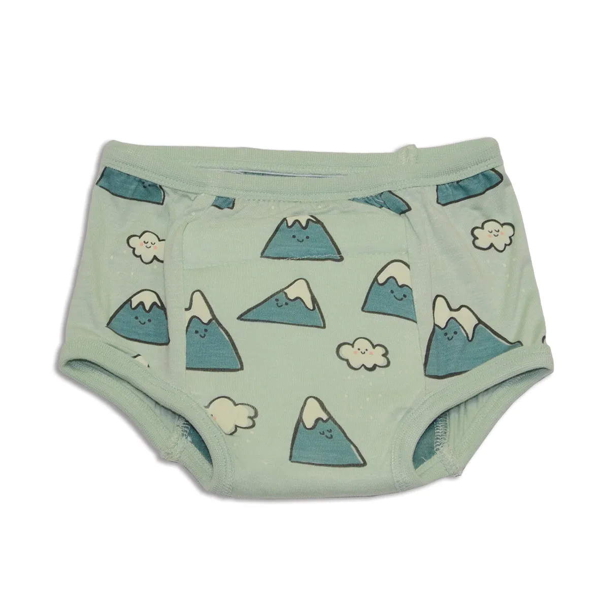 Bamboo Training Pants (Snowy Rockies Print)