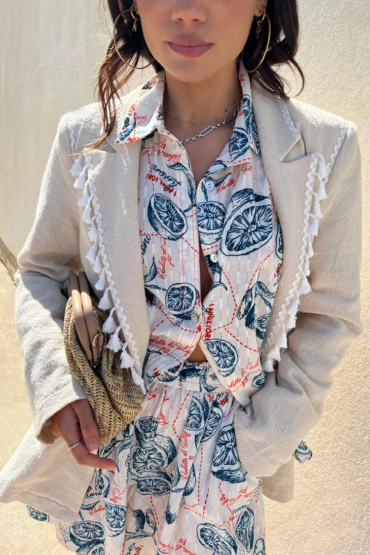 Biscuit Tassel Jerri Blazer