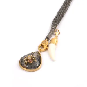 Braided Leather Necklace