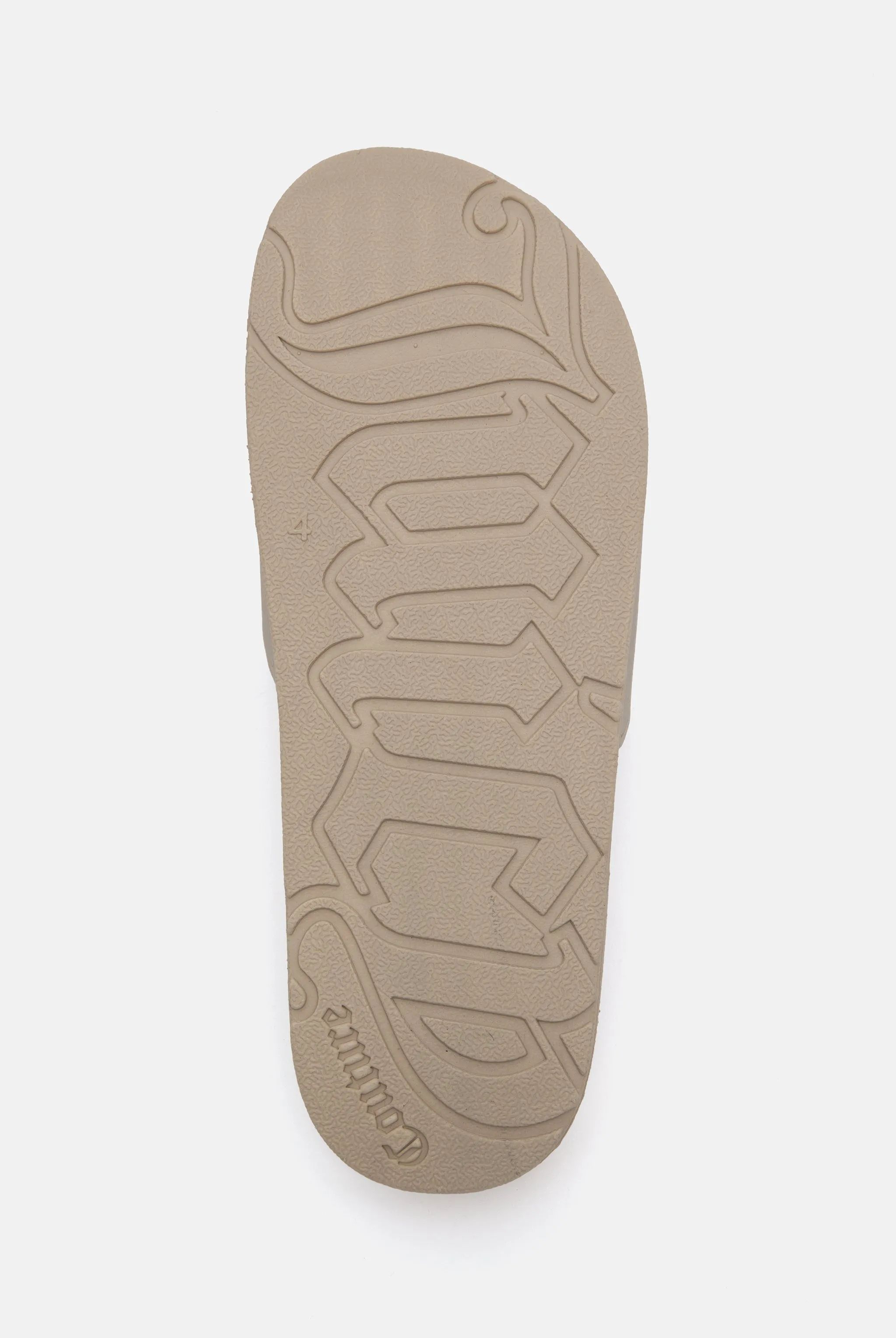 BRAZILIAN SAND STACKED EMBOSSED SLIDERS