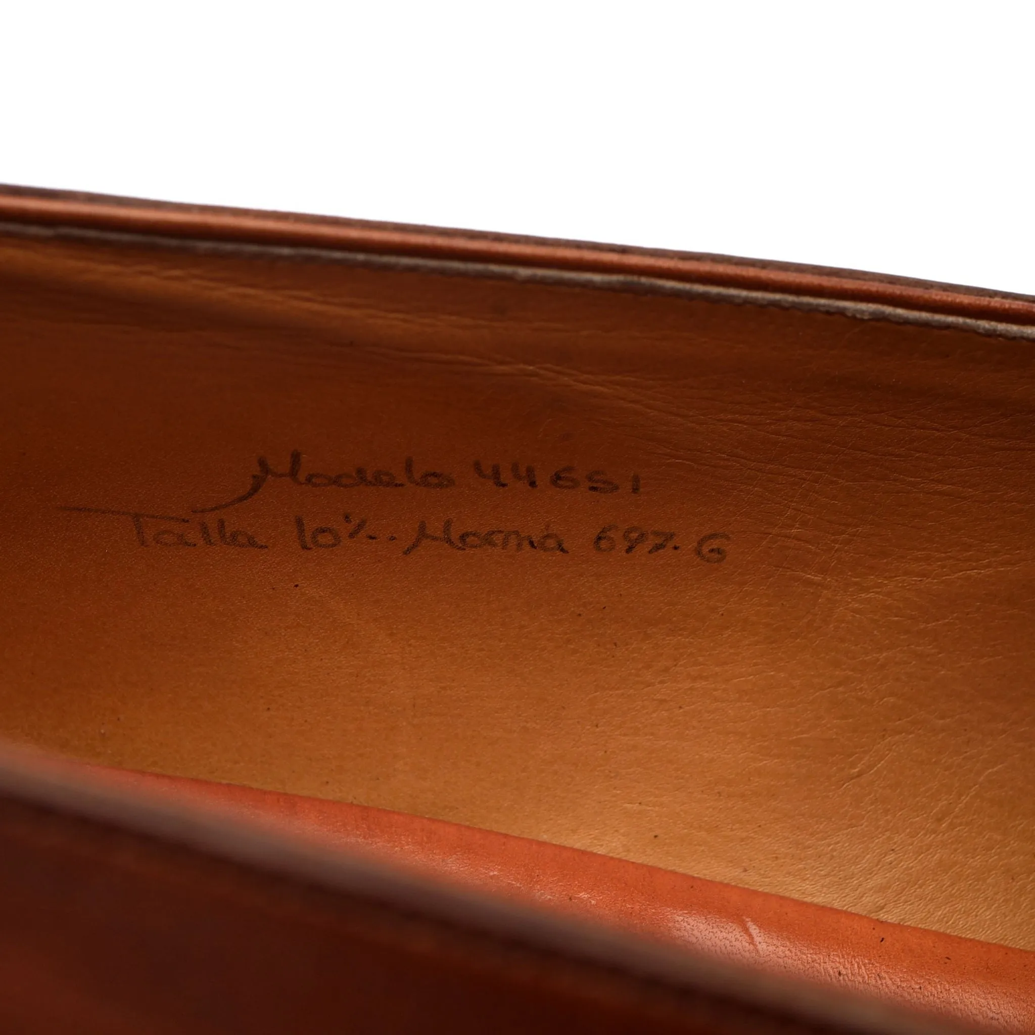 Brown Leather Loafer UK 10.5 G
