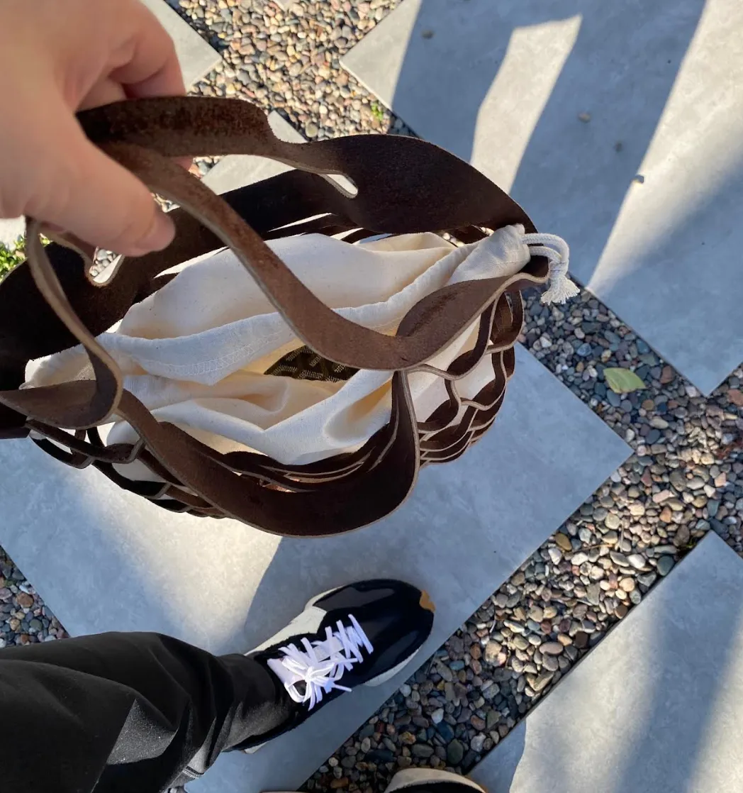 Brown Net Bag