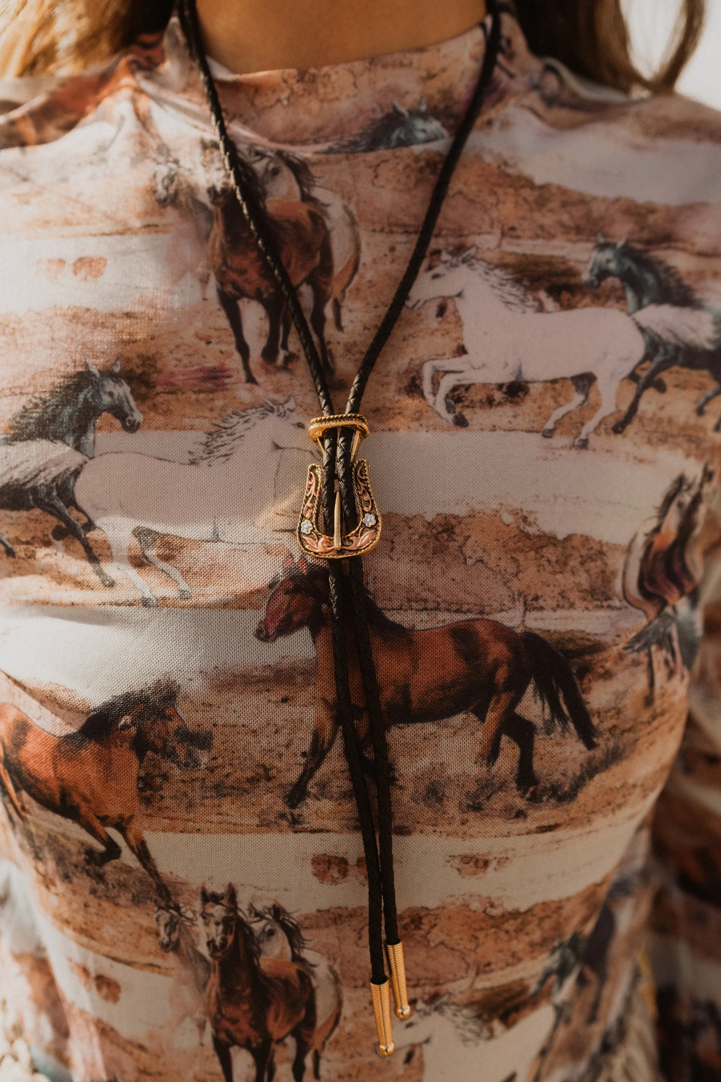 Buckle Bolo Tie