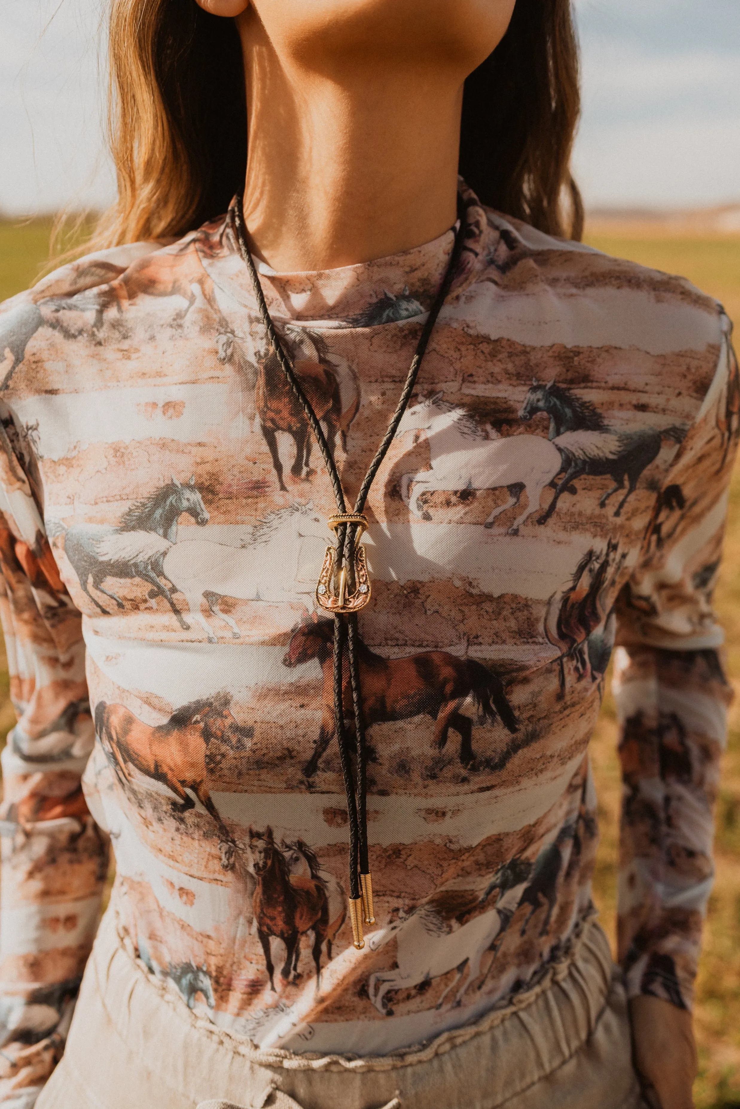 Buckle Bolo Tie