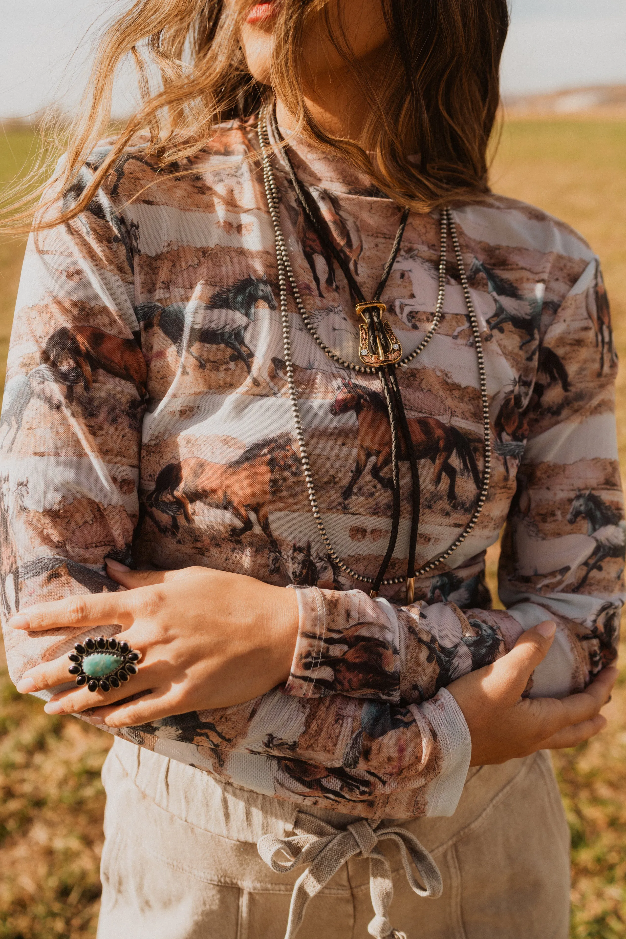 Buckle Bolo Tie
