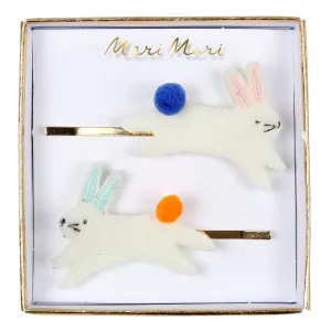 Bunny Slides with Pom Pom