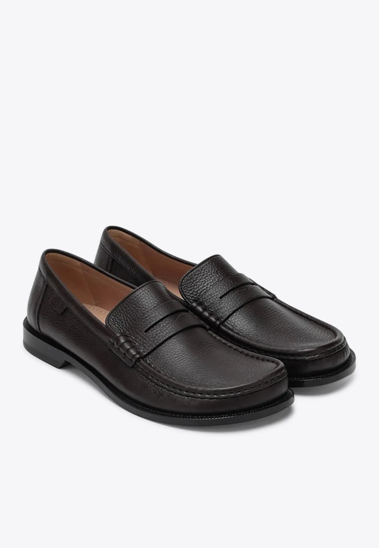 Campo Leather Penny Loafers