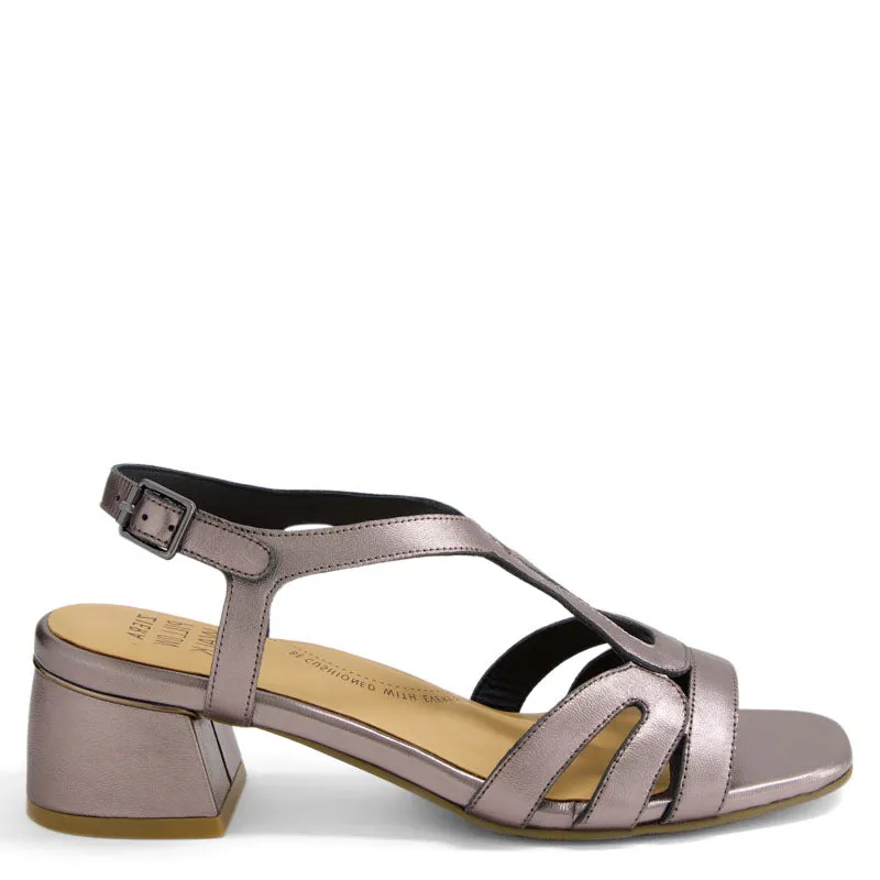 CARACAS W - PEWTER LEATHER FS