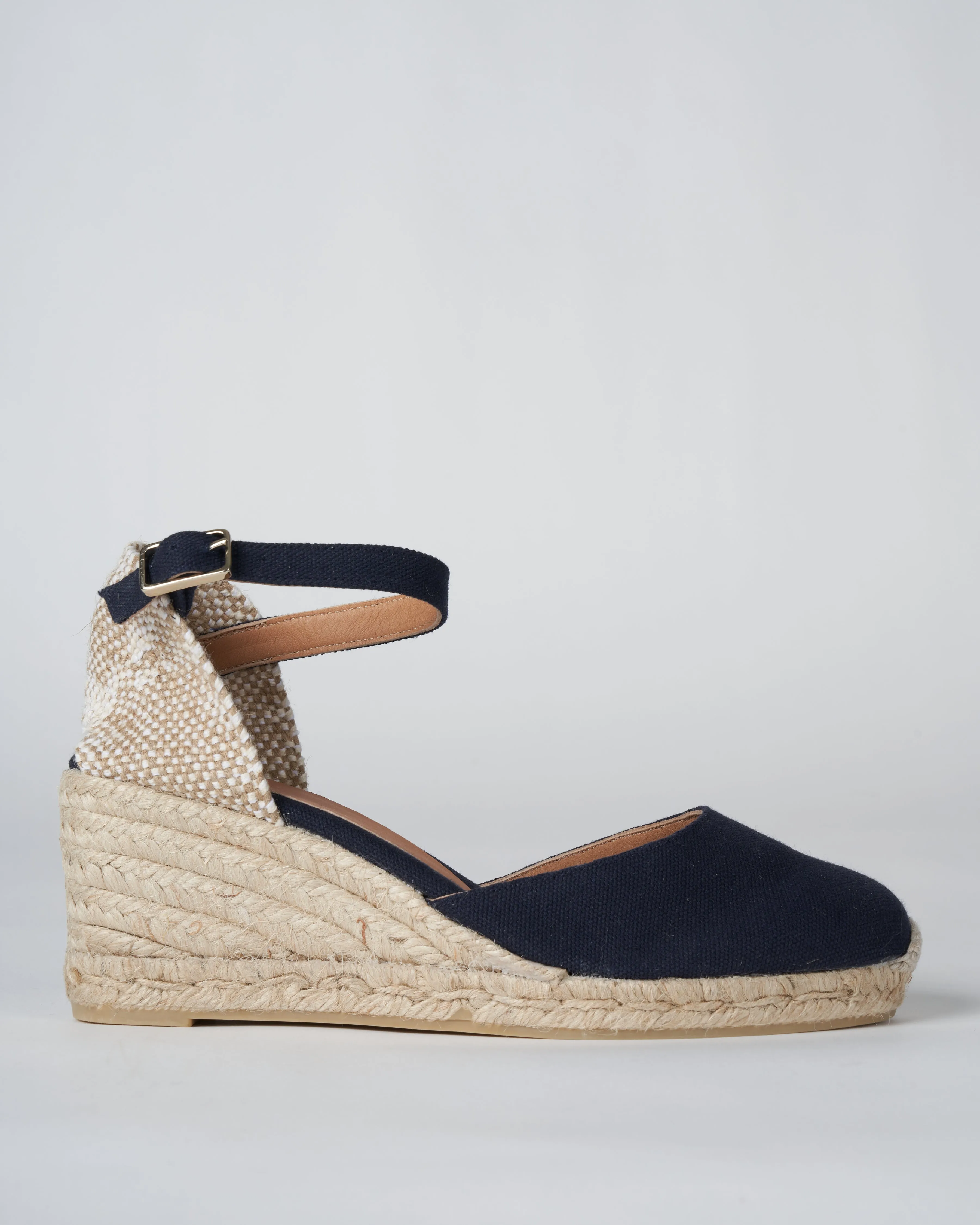 carol wedge - azul marino