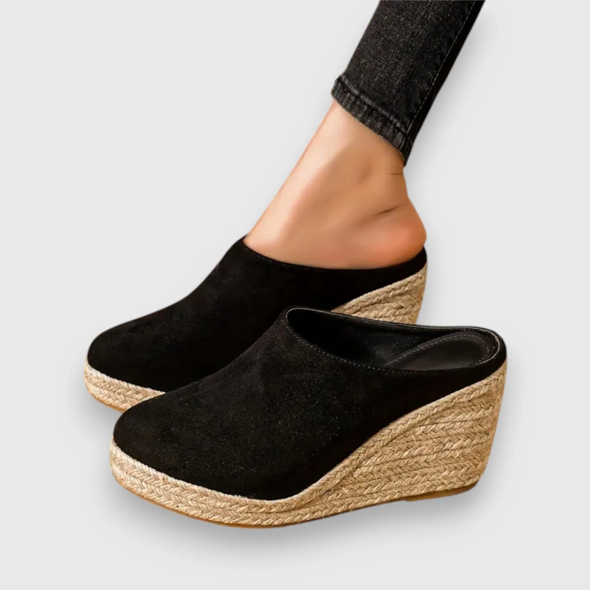 Claire De Rosé | Wedge Heeled Espadrille Sandals
