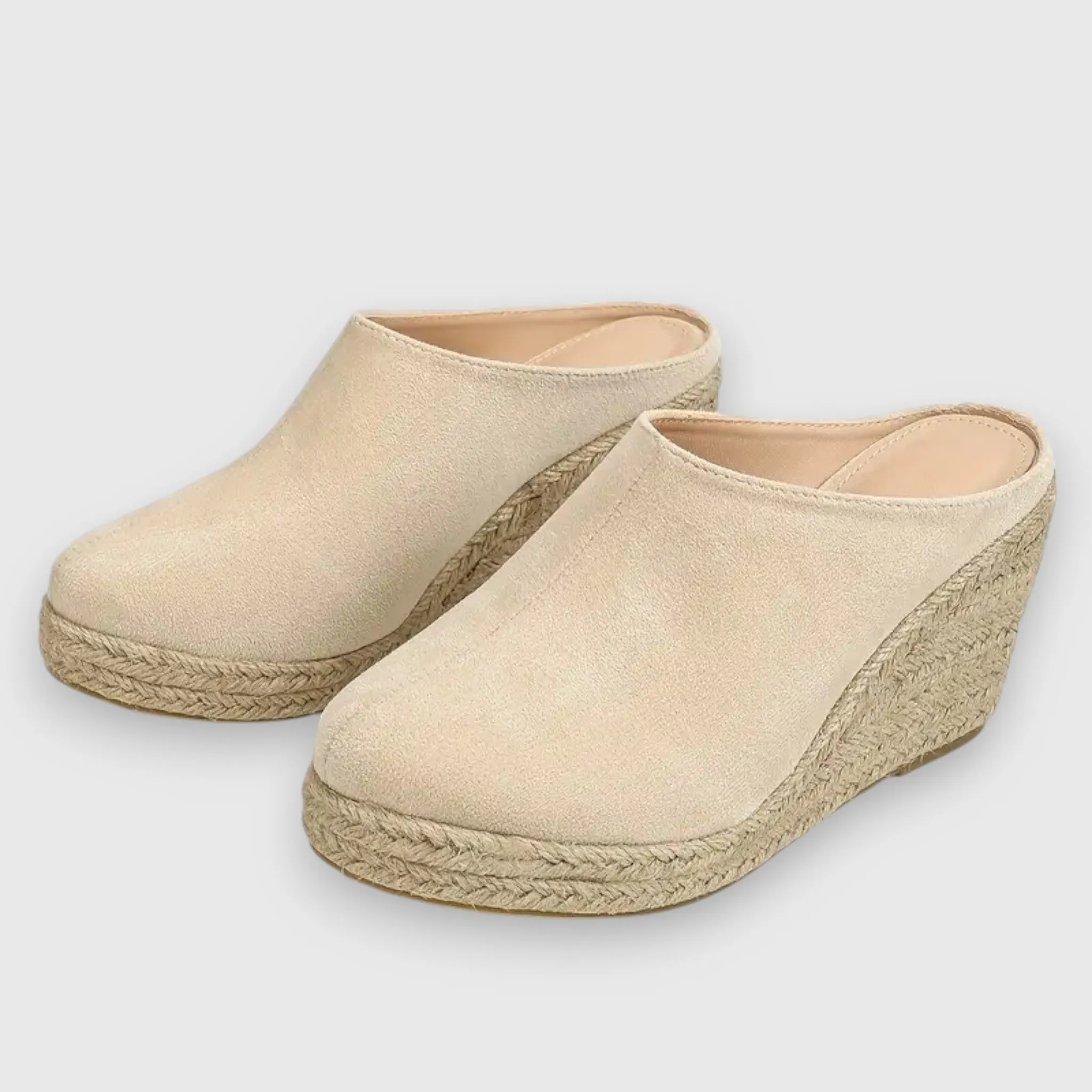 Claire De Rosé | Wedge Heeled Espadrille Sandals