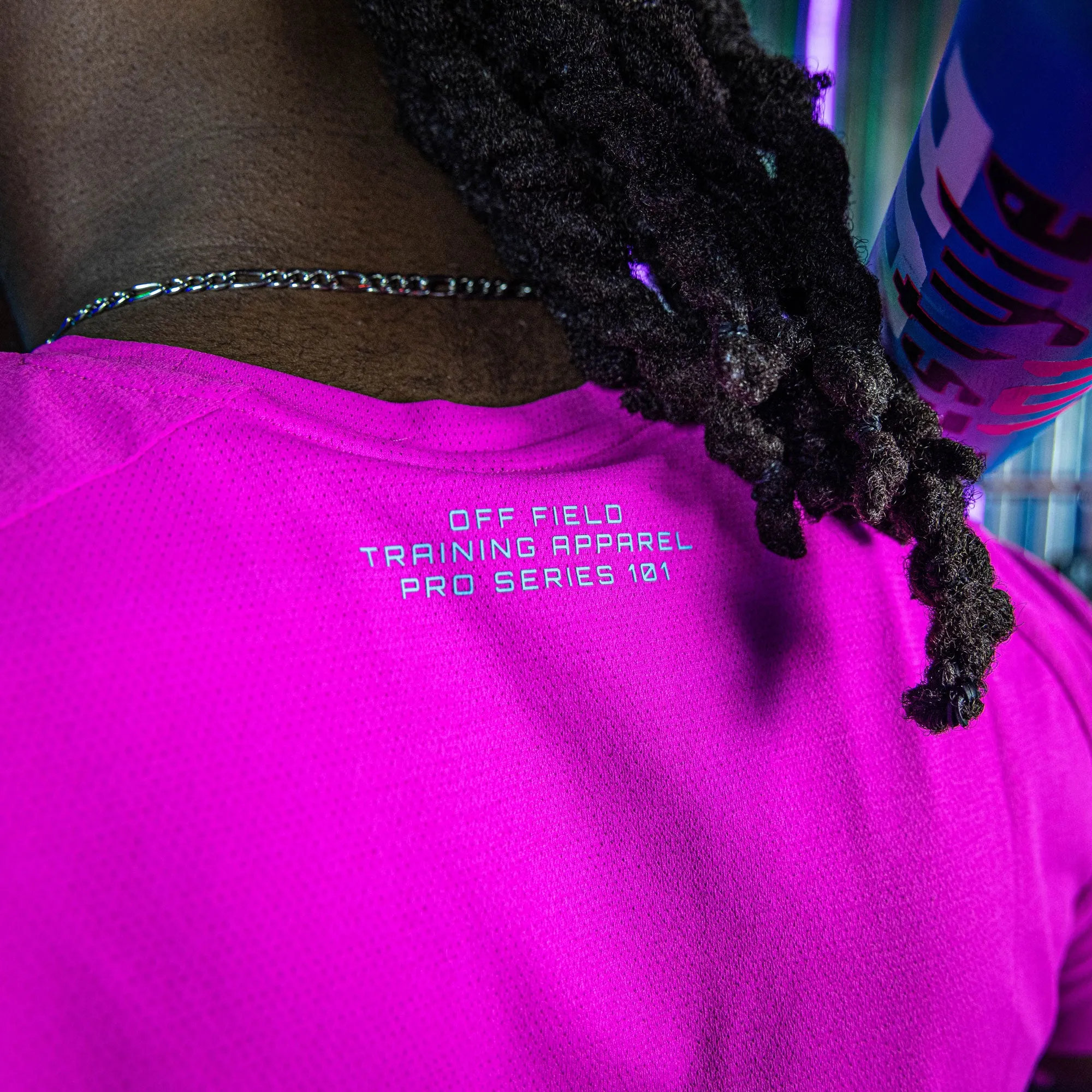 Diamond Tech Youth Tee - Cotton Candy Pink