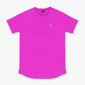 Diamond Tech Youth Tee - Cotton Candy Pink
