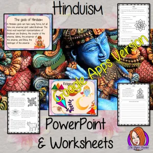 Distance Learning Hinduism Google slides Lesson