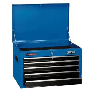 Draper 5 Drawer Topchest with Ball Bearing Slides - Blue - EX-D