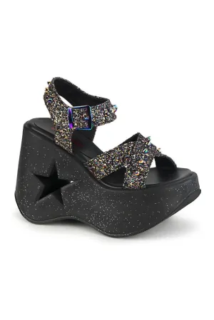 DYNAMITE-02 Ankle Boot | Black Faux Leather