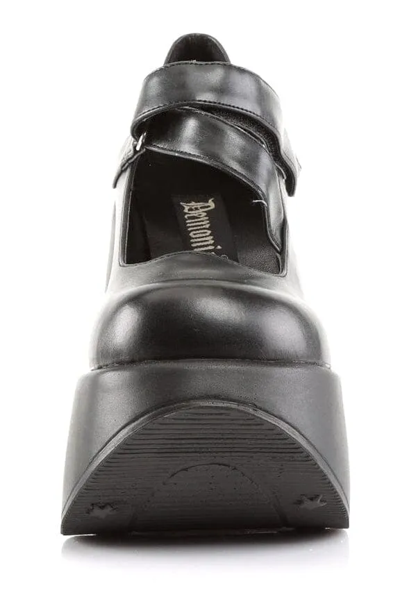 DYNAMITE-03 Black Vegan Leather Lolita