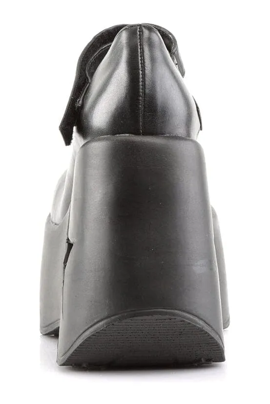 DYNAMITE-03 Black Vegan Leather Lolita